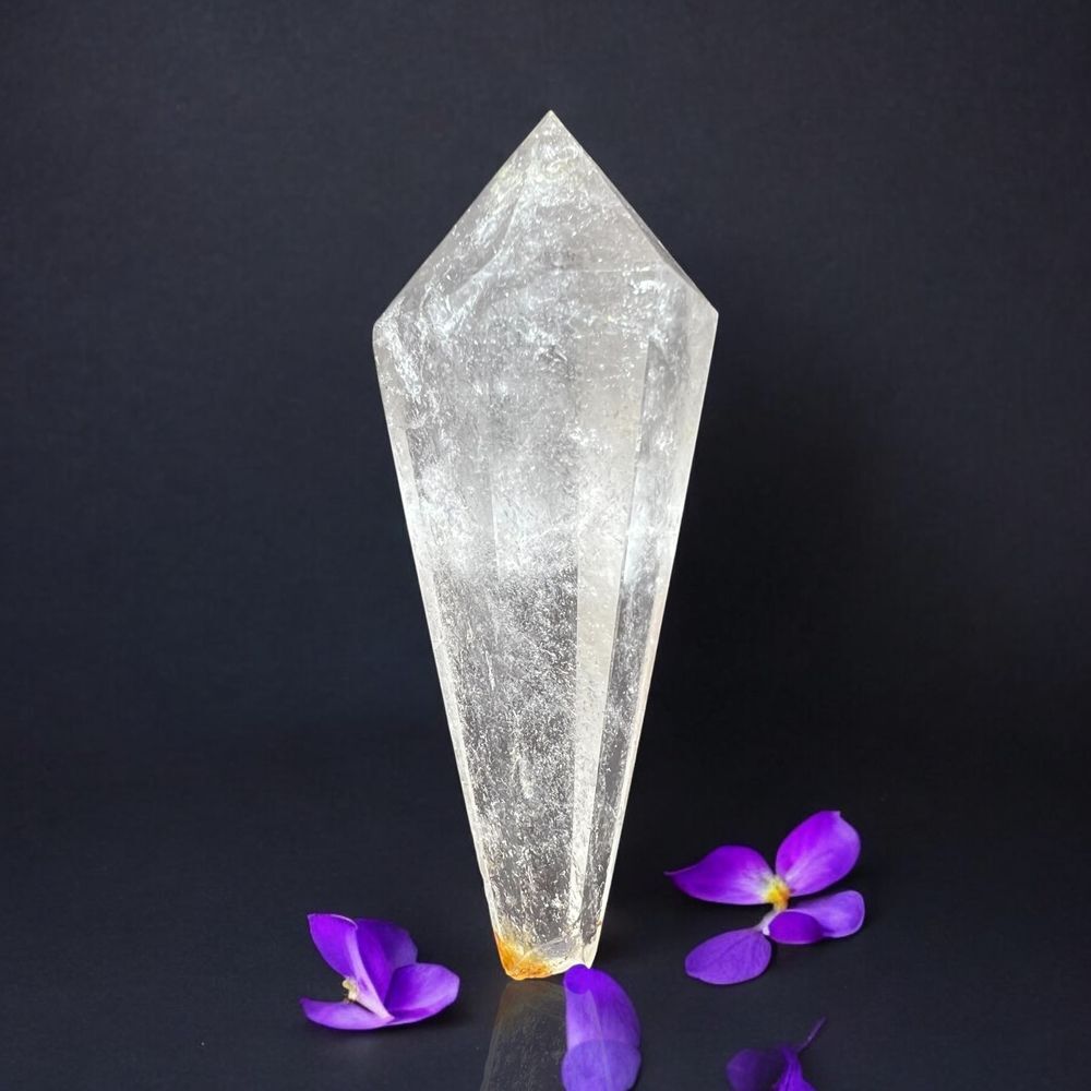 Clear Quartz Crystal Wand‎